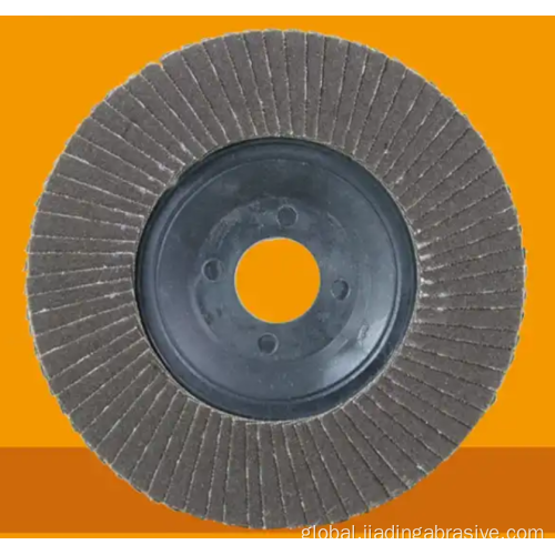 Flap Disc 125mm Ceramic Curved Flap Disc for corner place grinding Manufactory